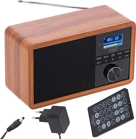 Radio digjitale Adler AD 1184, e kaftë, e zezë 