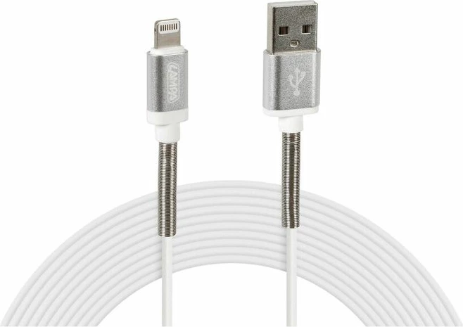 Kabllo Usb Lightning 200cm Bardhe
