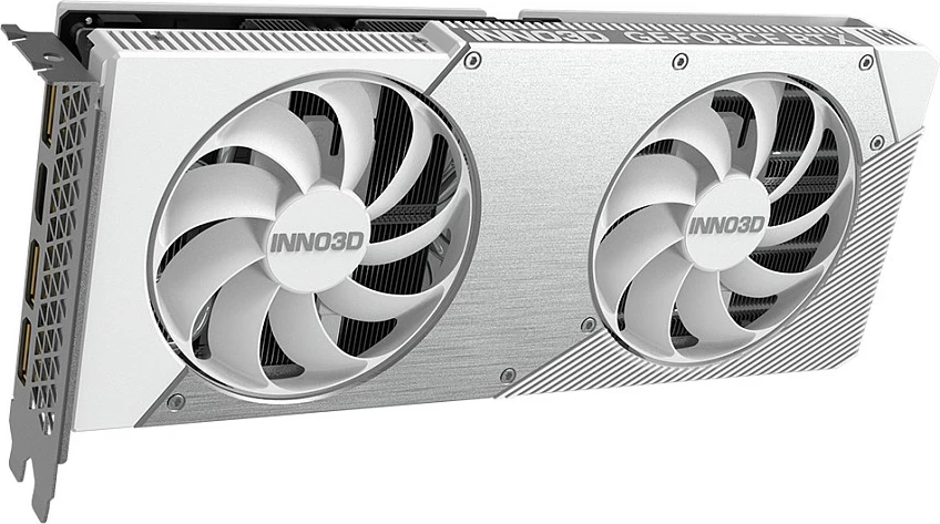Kartelë grafike Inno3D RTX 5060 Ti Twin X2 OC 8GB GDDR7 e bardhë