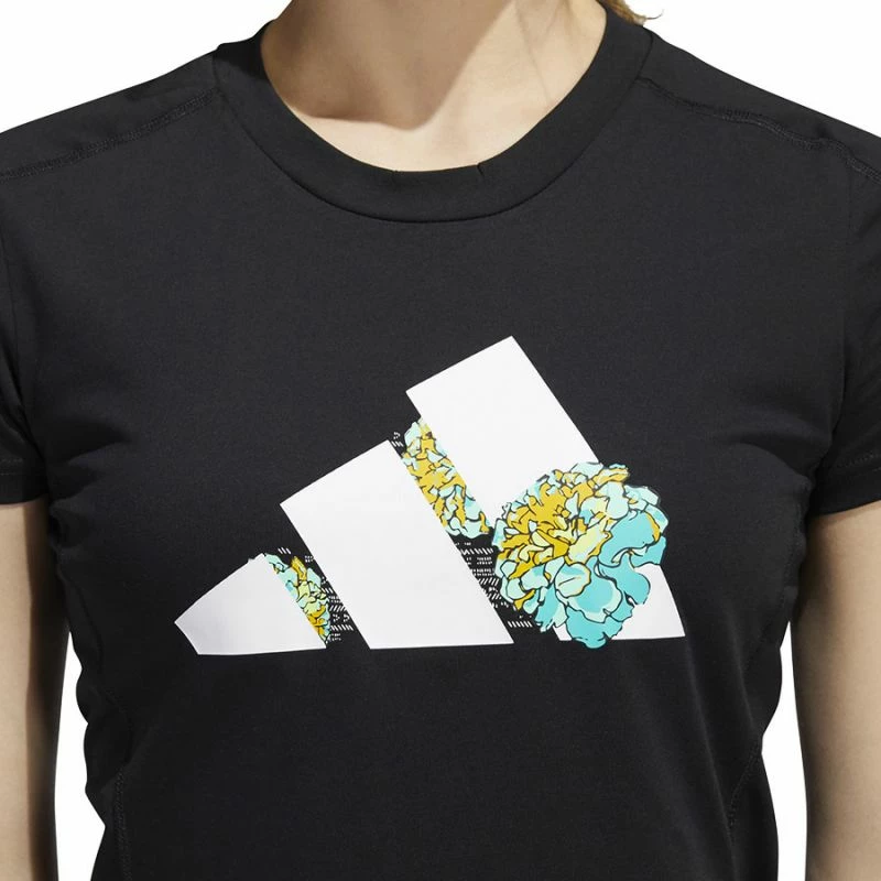 Maicë adidas për femra, e zezë