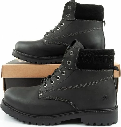 Çizme Chelsea për meshkuj Wrangler, të zeza