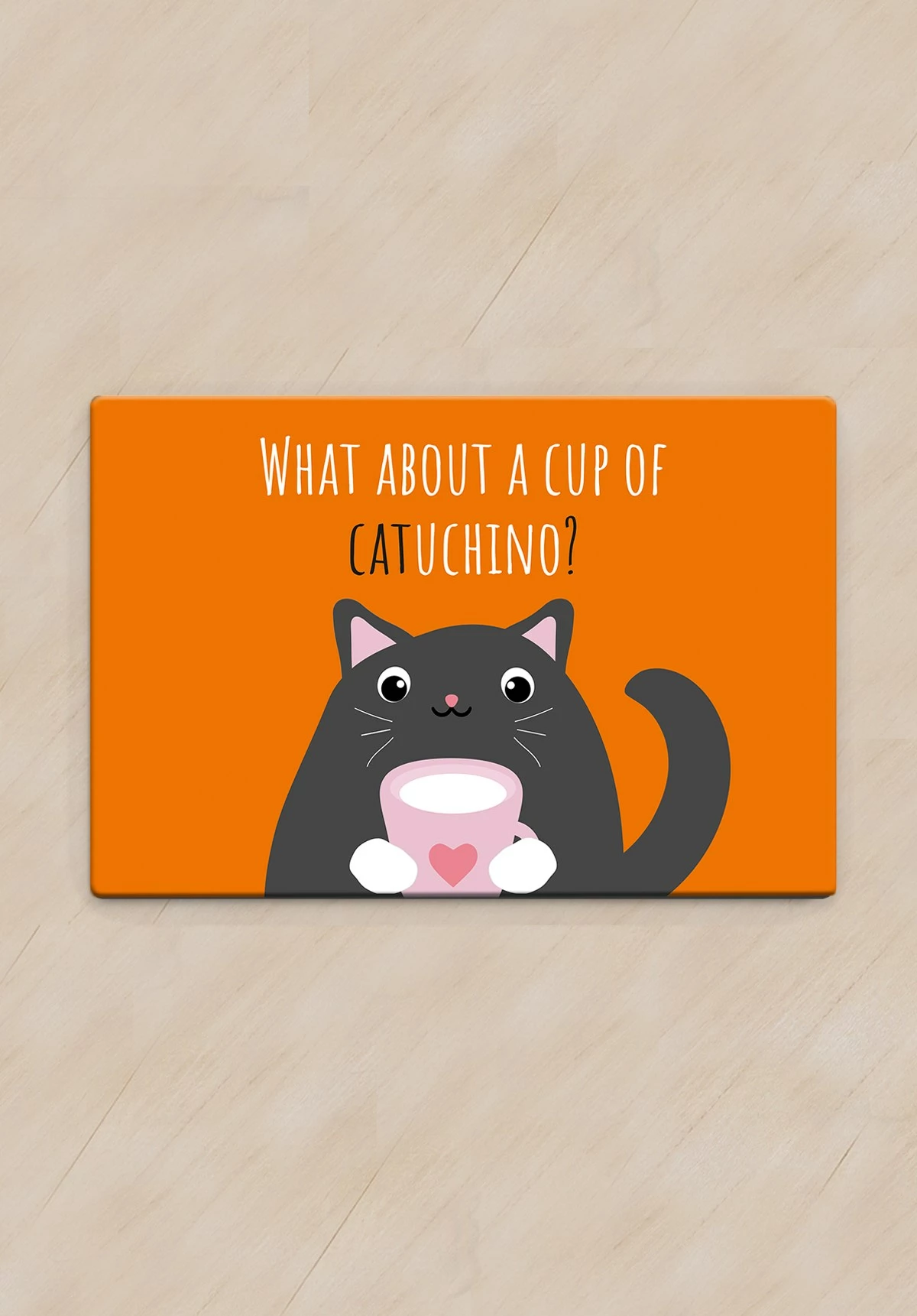 Tapet për rërë mace, Catuchino, Paws & Whiskers, shumëngjyrësh, 40x60cm