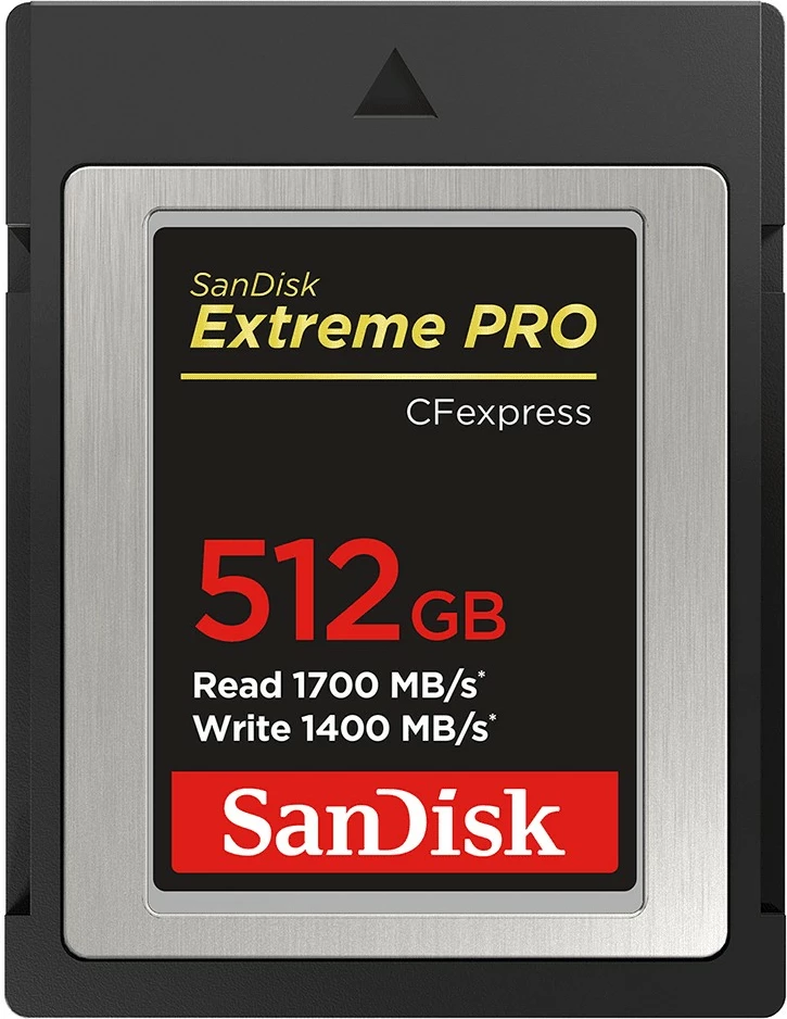 Kartë memorie SanDisk SDCFE-512G-GN4NN, 512 GB, CFexpress, e zezë