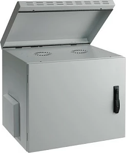 Kabinet rrjeti EFB Elektronik 19" 20U IP55, thellësi 600 mm, montim në mur, gri