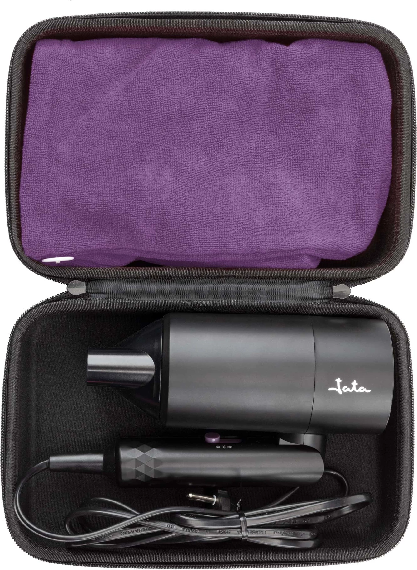 Tharëse e palosshme për flokë, JATA JBSC1430,  2200W, e zezë