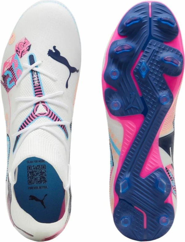 Atlete futbolli Puma për meshkuj, të bardha