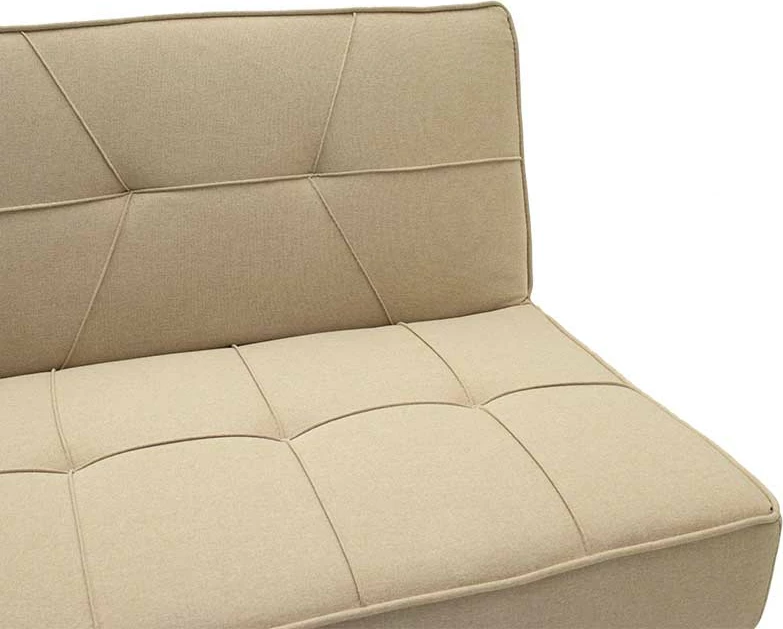 Divan 3 vendesh Travis, ngjyrë bezhë, 175x83x74cm