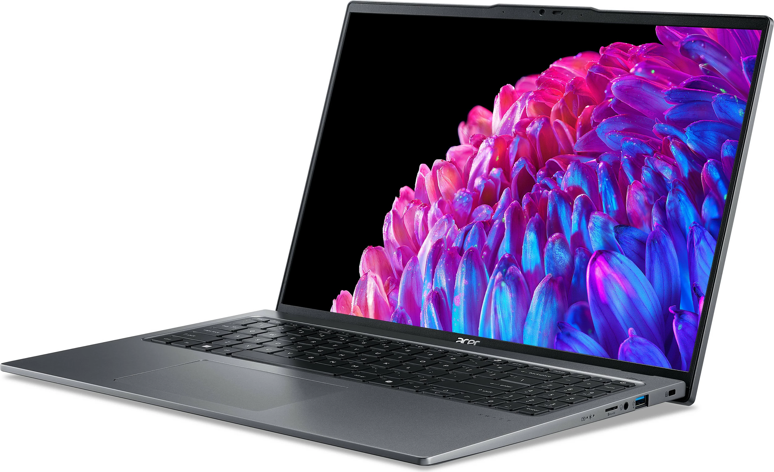 Kompjuter Acer Swift Go 16 OLED SFG16-72-76Q5, 16 inç, gri