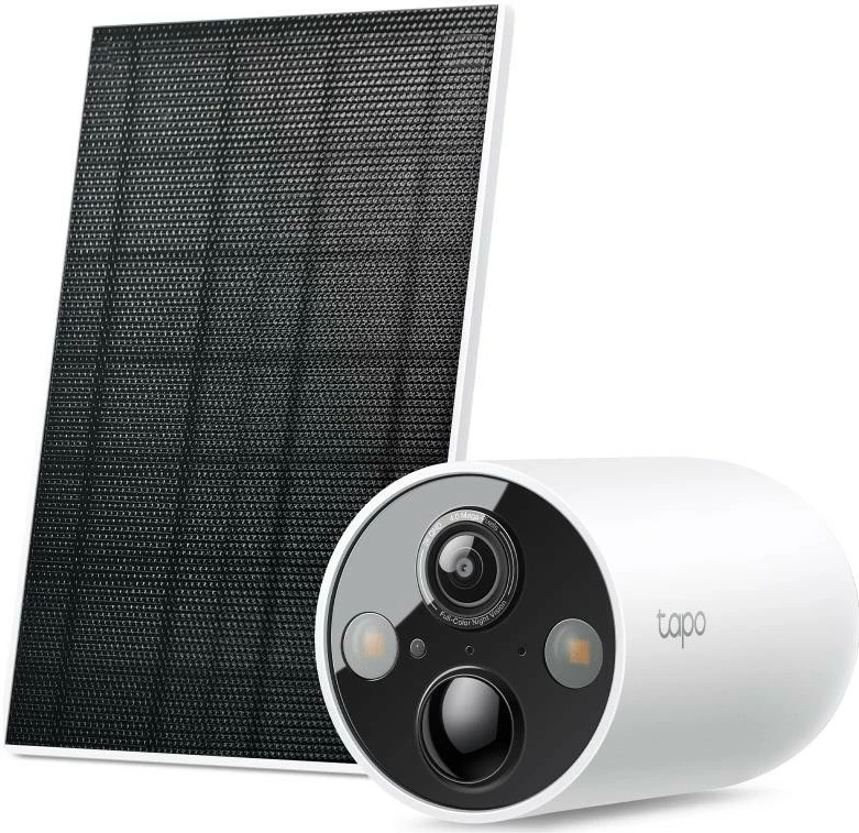 Kamerë sigurie TP-Link Tapo C425 Kit, wireless, solar panel, bardhë