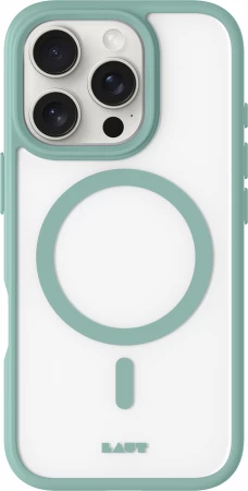 Mbështjellës LAUT Huex Protect MagSafe për iPhone 16 Pro, Mint