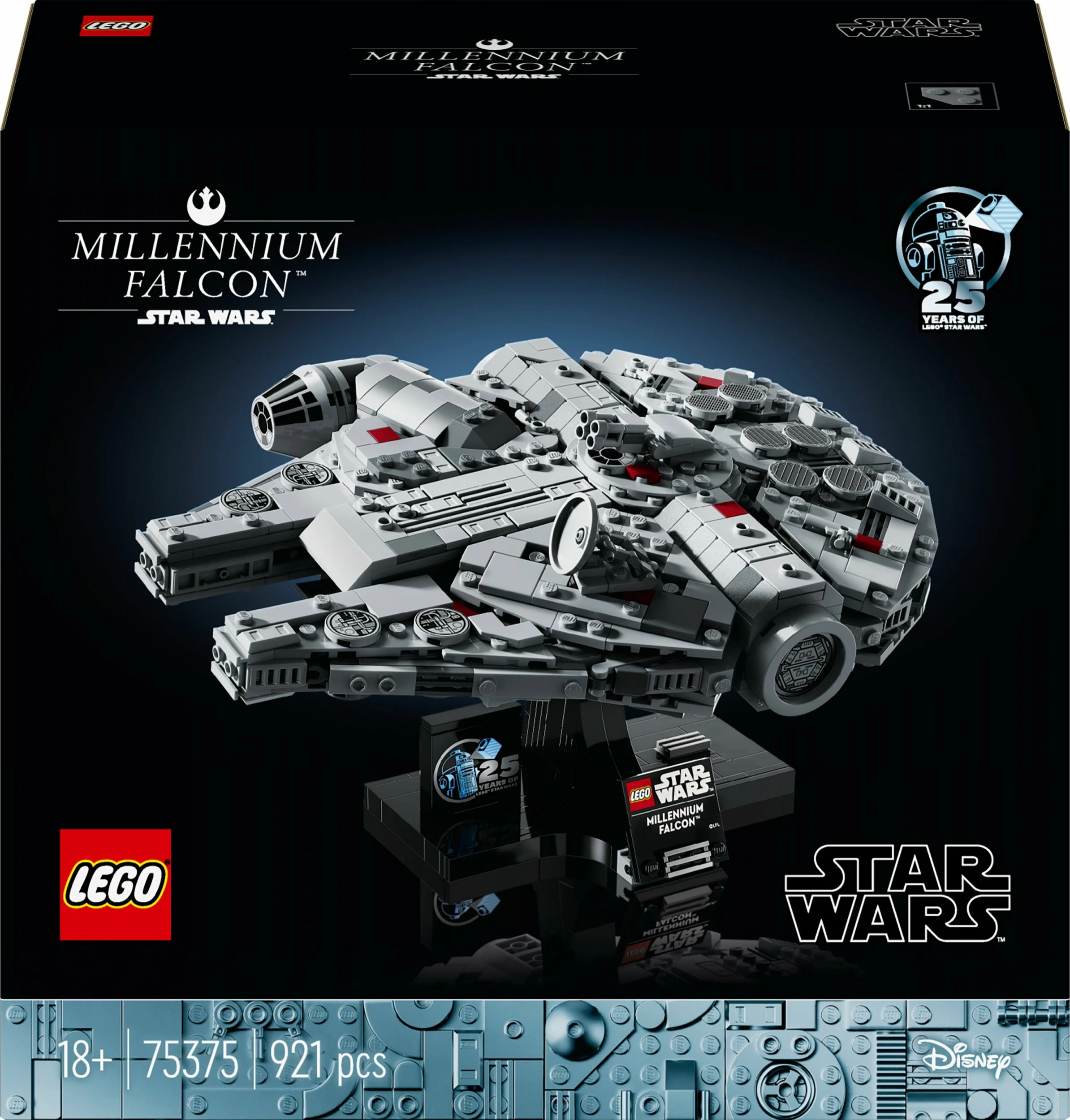 Set LEGO Star Wars Millennium Falcon 75375, 921 copë
