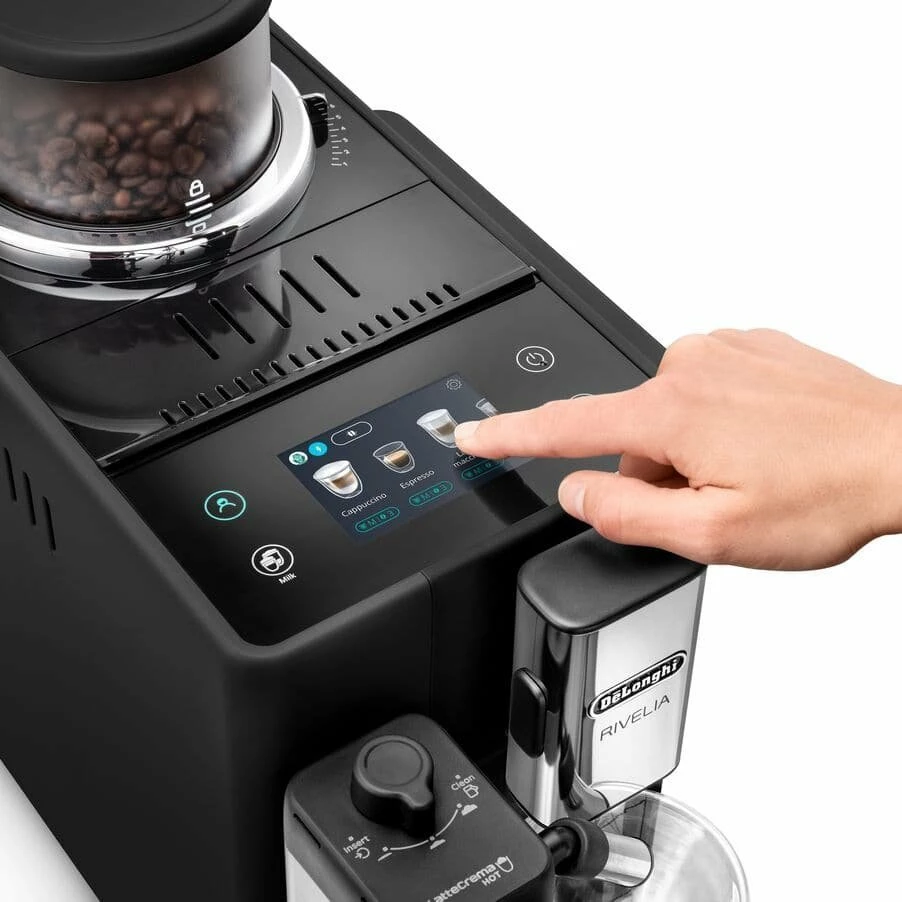 Aparat ekspreso automatik DeLonghi Rivelia EXAM440.55.B 1450 W 19 bar, i zi