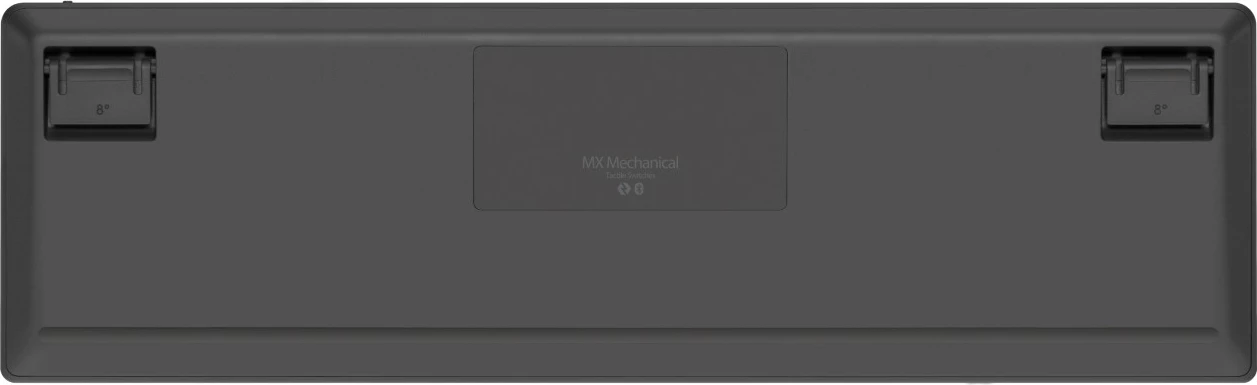 Tastierë mekanike Logitech MX Mechanical, wireless, Bluetooth, LED, full-size, grafit
