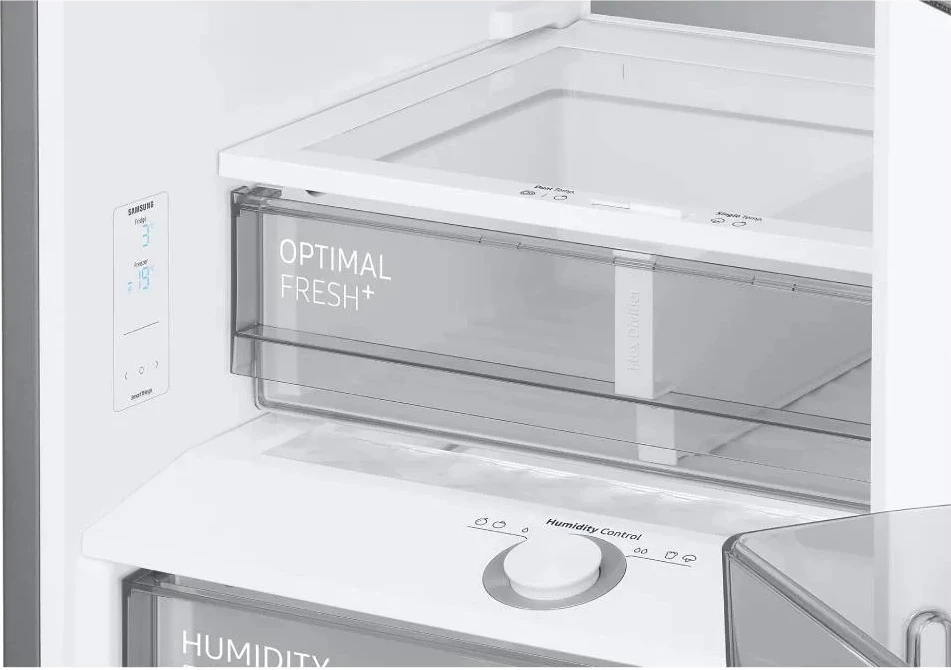 Frigorifer i kombinuar Samsung RB34C7B5E12/EF 390L BESPOKE klasa energjike E Clean White