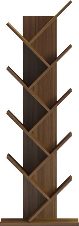 Raft librash Fyllo, ngjyrë arre, 50x25x141.5cm