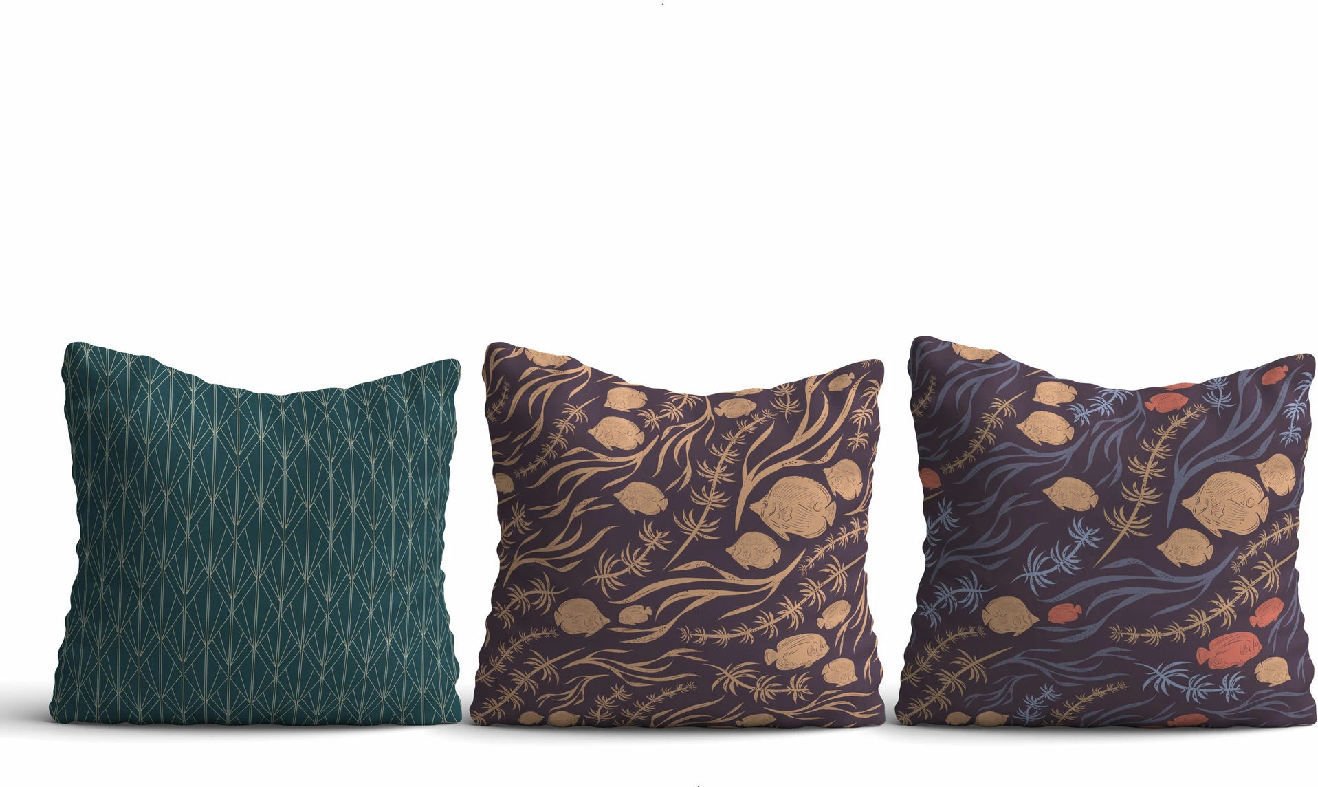 Set jastëkësh dekorativ, dizajn Aberto, HMI-KIR-107, 3 copë