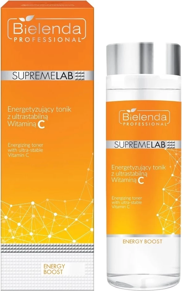 Tonik fytyre për femra Bielenda Professional SupremeLab Energy Boost, 200ml