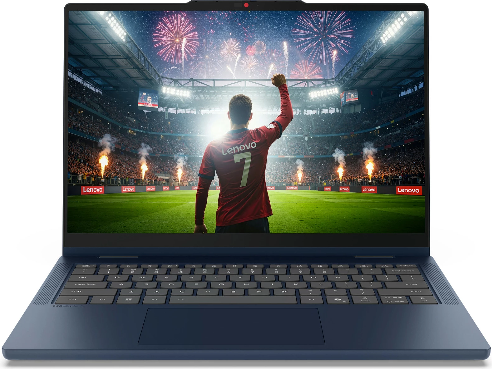Laptop 2-në-1 Lenovo IdeaPad 5i 14IPH11, Intel Core Ultra 5 322, 16GB RAM Memorje, 512GB SSD, 14" Touch, Windows 11 Home, Cosmic Blue