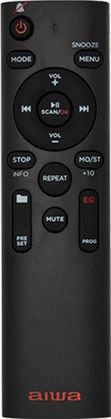 Radio boombox AIWA BBTU-500DAB/BK, CD/MP3/USB/Bluetooth, DAB+/FM-RDS, 6W RMS, ekran 2.4\", e zezë