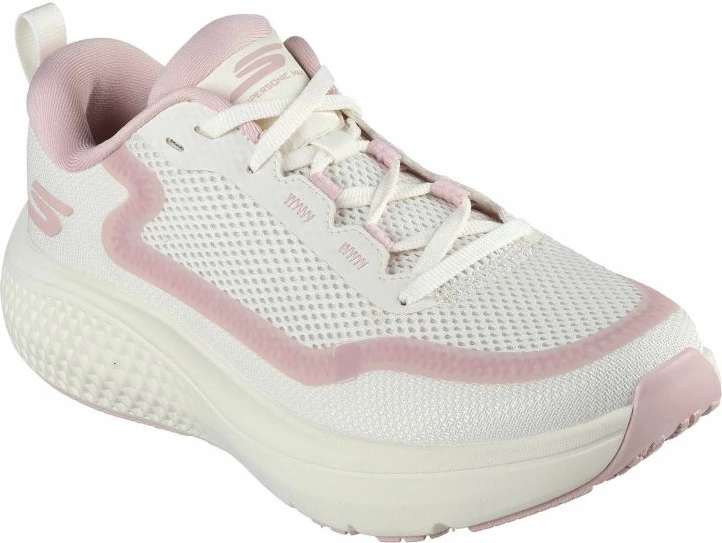 Atlete për femra Skechers, të bardha/rozë