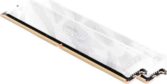 RAM Memorje Crucial Pro CP2K16G64C32U5W 32GB (2x16GB) DDR5-6400 CL32 UDIMM 1.35V e bardhë