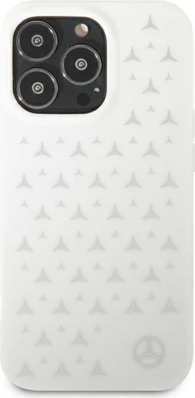 Mbështjellës Mercedes MEHCP13XESPWH për iPhone 13 Pro Max 6.7", Stars Pattern, Bardhë