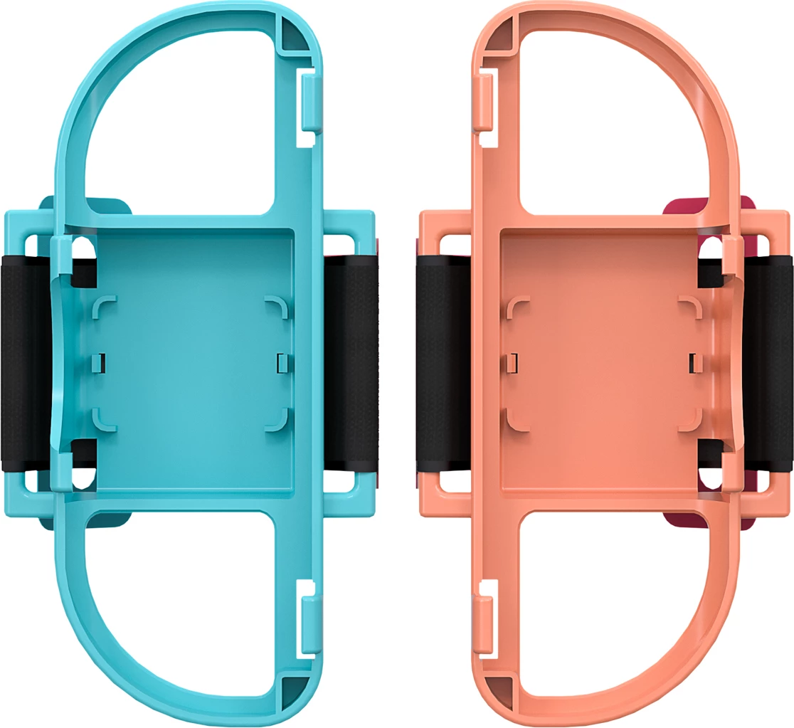 Set aksesorësh lojërash 23-në-1 për Nintendo Switch 2, Hurtel Family Accessory Pack 2, plastikë, portokalli e kaltër, set 23 pjesë