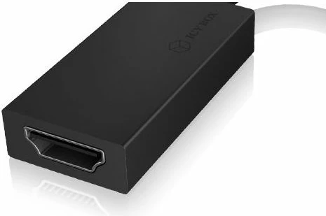 Adapter DisplayPort në HDMI ICYBOX IB-AC508a 4K, i zi, 1 copë