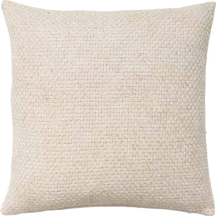 Jastëk dekorativ Mornington C, pambuk-viskozë, i bardhë, 50x50cm