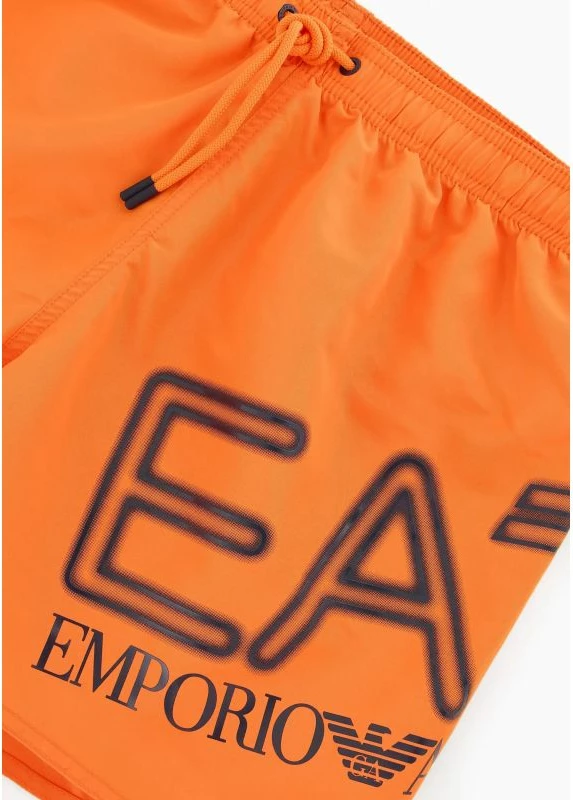 Shorce noti për meshkuj Emporio Armani, portokalli