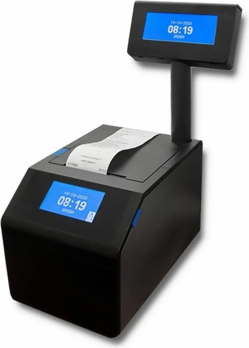 Letra termike Qoltec 57x30, set 10 copë, të bardha