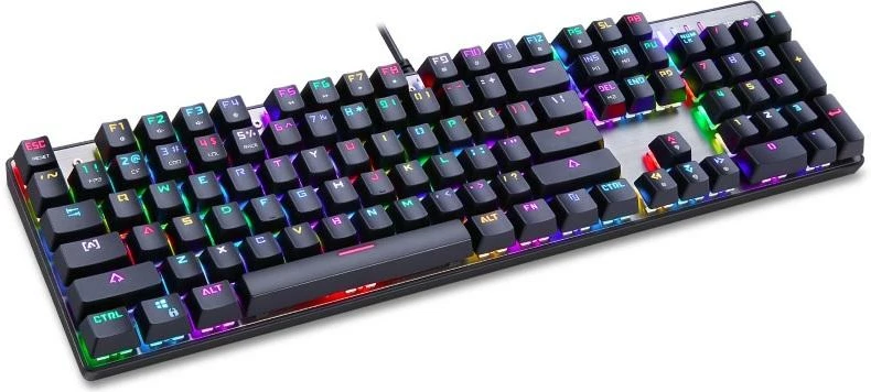 Tastierë MOTOSPEED CK104 - USB, gri