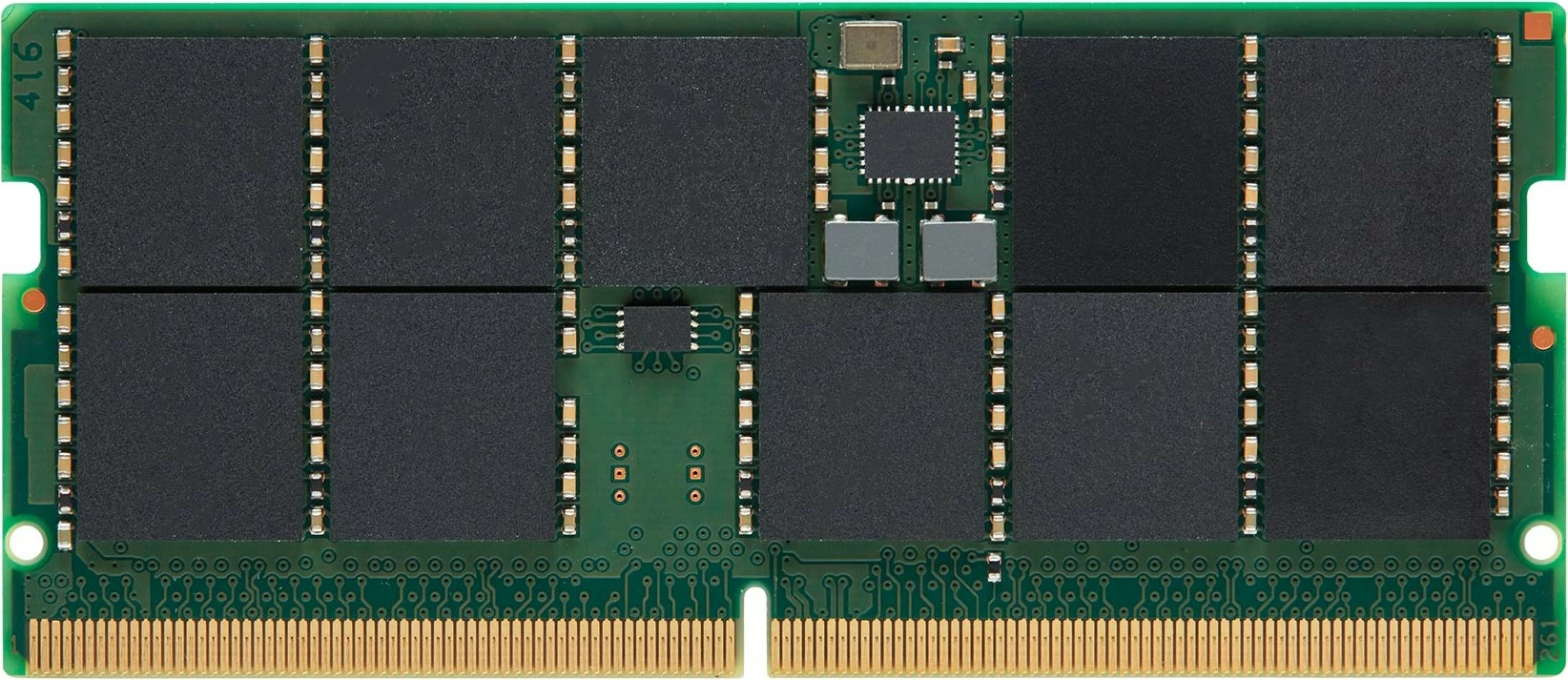 RAM Memorje Kingston 16GB DDR5 5600MT/s ECC SODIMM, e zezë/jeshile
