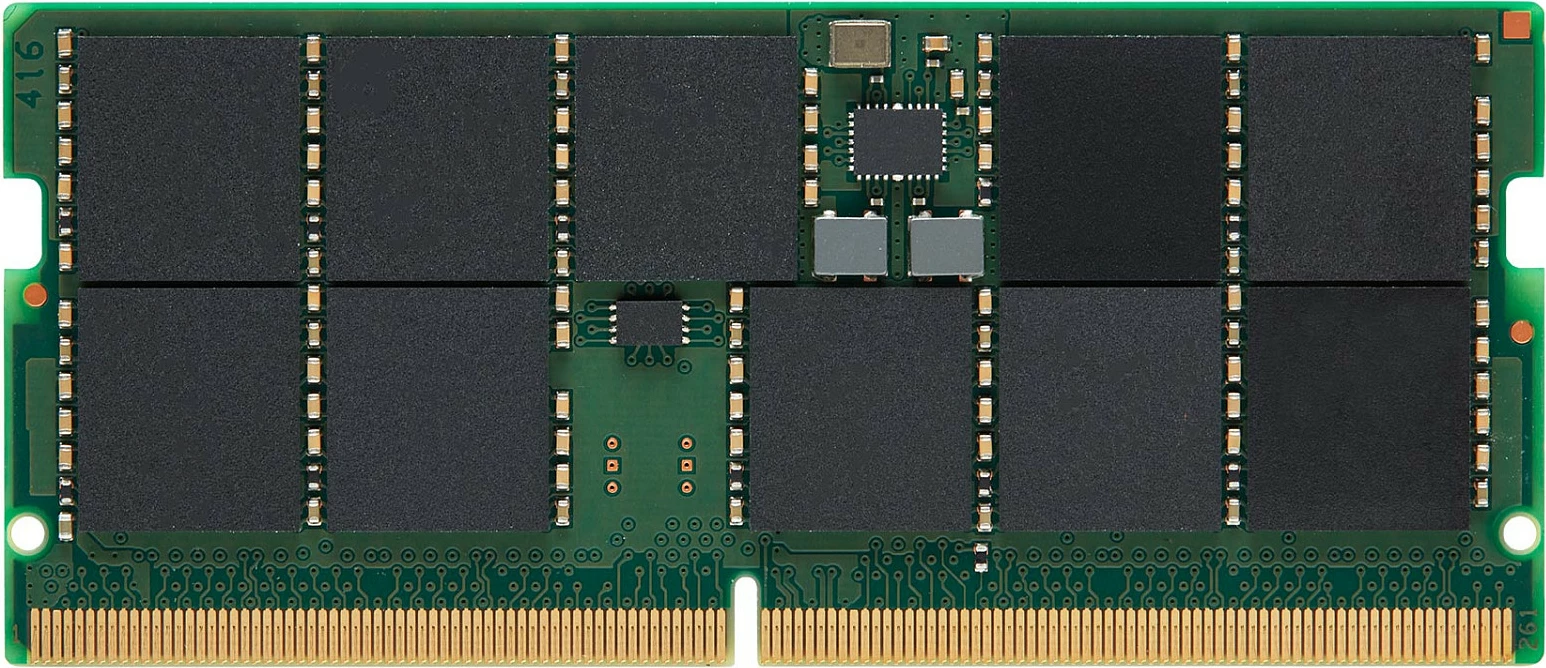 RAM Memorje Kingston 16GB DDR5 5600MT/s ECC SODIMM, e zezë/jeshile