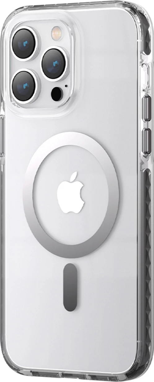 Mbështjellës Kingxbar Ice Crystal Series për iPhone 14 Plus MagSafe, Gri