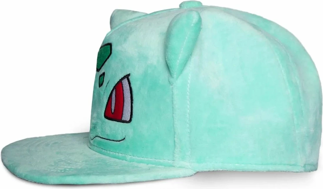 Kapele Difuzed Pokémon Bulbasaur Novelty, unisex, e rregullueshme, jeshile