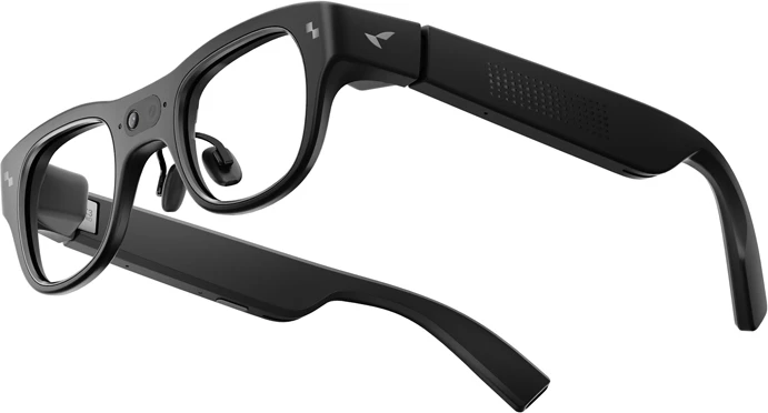 Syze AR, RayNeo X3 Pro, ekran virtual 43", Snapdragon AR1 Gen 1, 4GB/32GB, kamera 12MP 3K, Wi‑Fi 6, 76g, të zeza