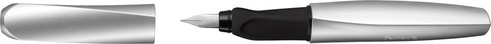 Stilolaps Pelikan 947101, majë mesatare, sistem mbushjeje, argjend