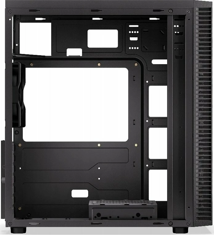 Kasë Endorfy Armis 100 Solid EY2A015, Midi Tower ATX, pa dritare, pa furnizim rryme, 2x USB 3.0, e zezë