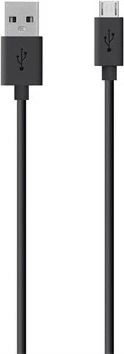 Kabëll Belkin USB A - Micro-USB, 2m, i zi