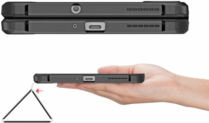 Kapak tablet Dux Ducis Toby për Realme Pad Mini, i zi