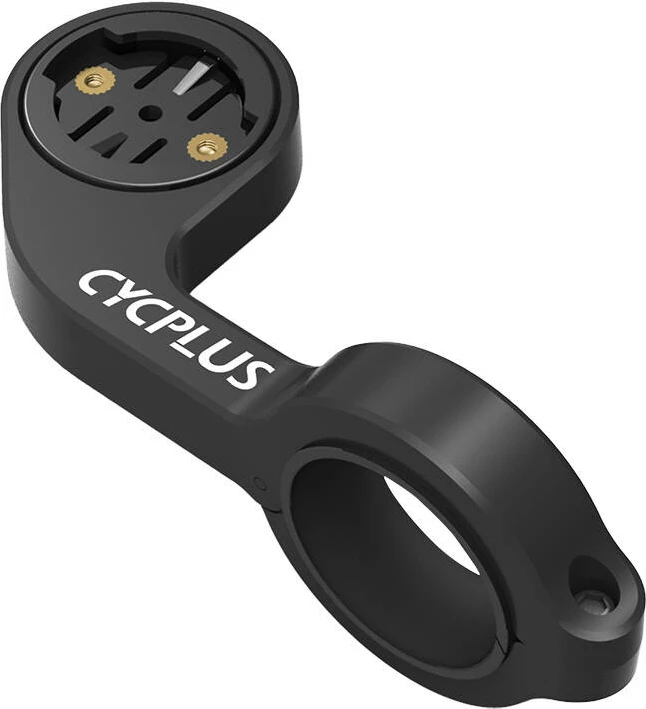 Mbajtës kompjuteri biçiklete, Cycplus Z1, montim timon deri 31.8 mm, diametër holder 45 mm, gjatësi 115 mm, najlon + fibër, i zi
