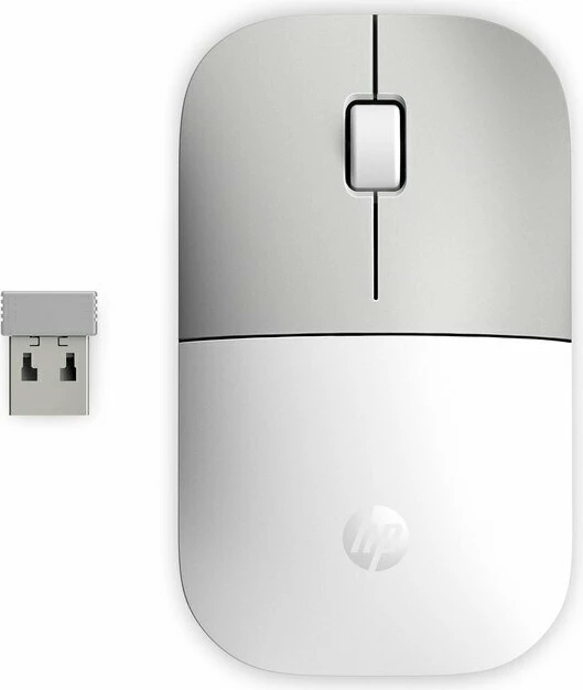 Maus Wireless HP Z3700, 1200dpi, i bardhë