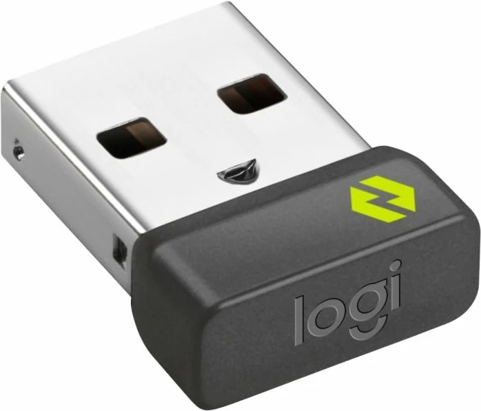USB marrës Logitech Logi Bolt 956-000008, USB-A, deri 6 pajisje, rreze 10 m, gri/e zezë, 1 copë