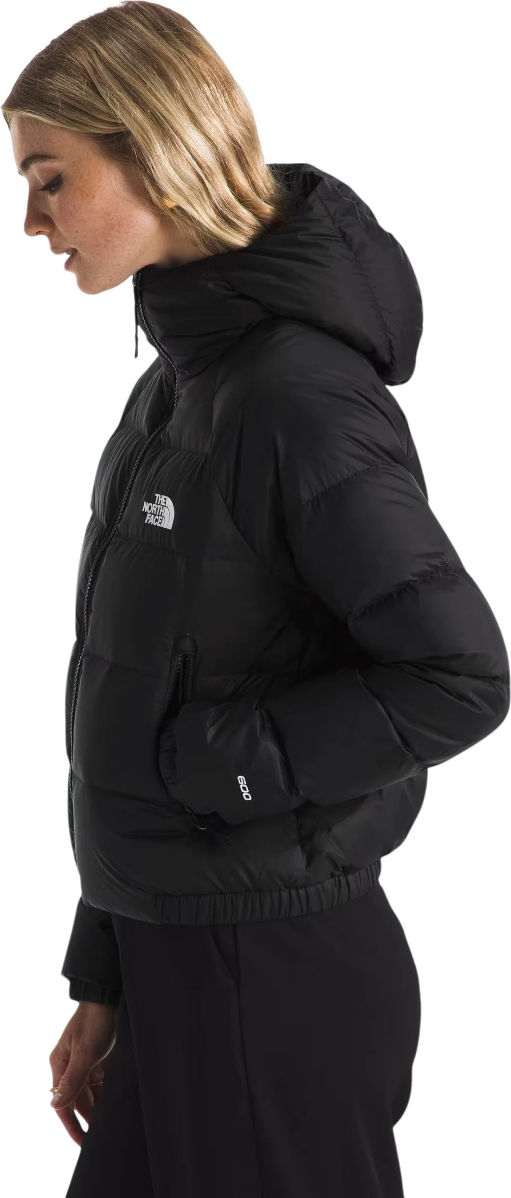 Jakne me kapuç për femra The North Face HYDRN DWN NF0A5GGG, e zezë [Madhësia: XL]