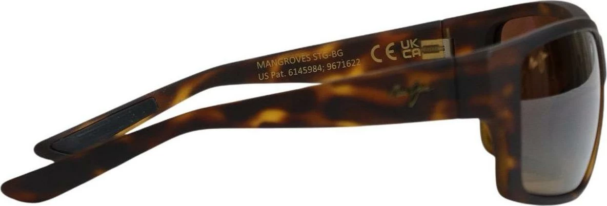 Syze dielli për meshkuj Maui Jim MANGROVES H604-10, kafe [Ngjyra: 61]