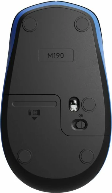 Maus pa kabllo Logitech M190 1000 DPI USB-A, kaltër