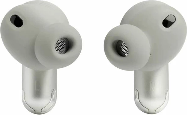 Kufje JBL Tour Pro 2 TWS pa kabllo me mikrofon, ANC adaptiv, kuti karikimi smart me ekran, Bluetooth 5.3, 40 orë, Champagne