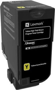Toner Lexmark CS725, yellow, 12000 faqe