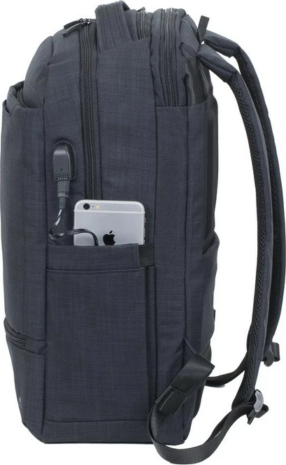 Çantë shpine RIVACASE Biscayne 8365 për laptop 17.3 inç, e zezë